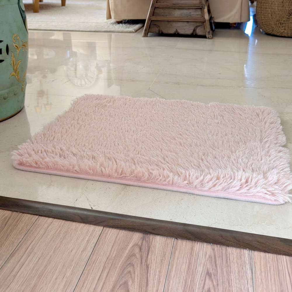 Floor Mat Blush Shiny 43cm x 61cm