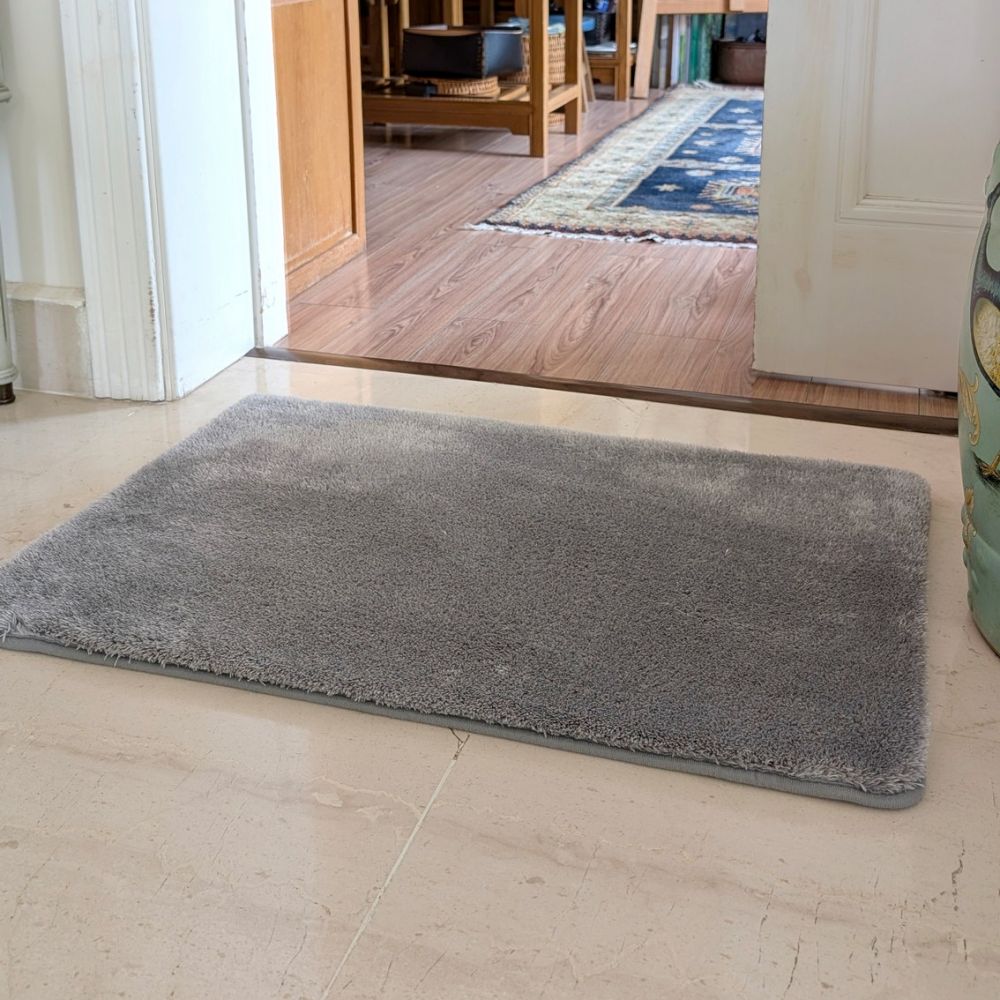 Floor Mat Gray 50cm x 76cm