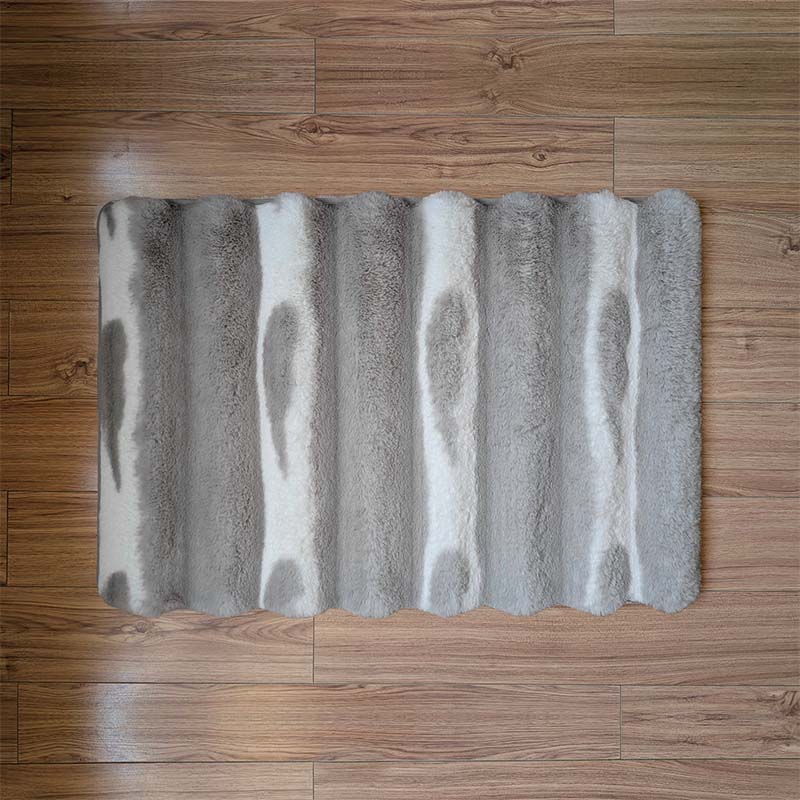 Floor Mat Gray Pattern 50cm x 76cm