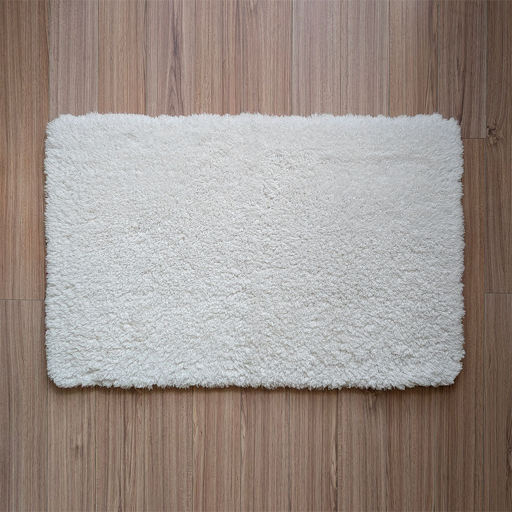 Floor Mat White 68cm x 106cm