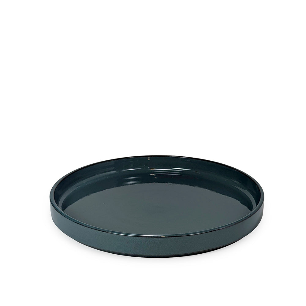 Dark Teal Deep Dinner Plate 26cm