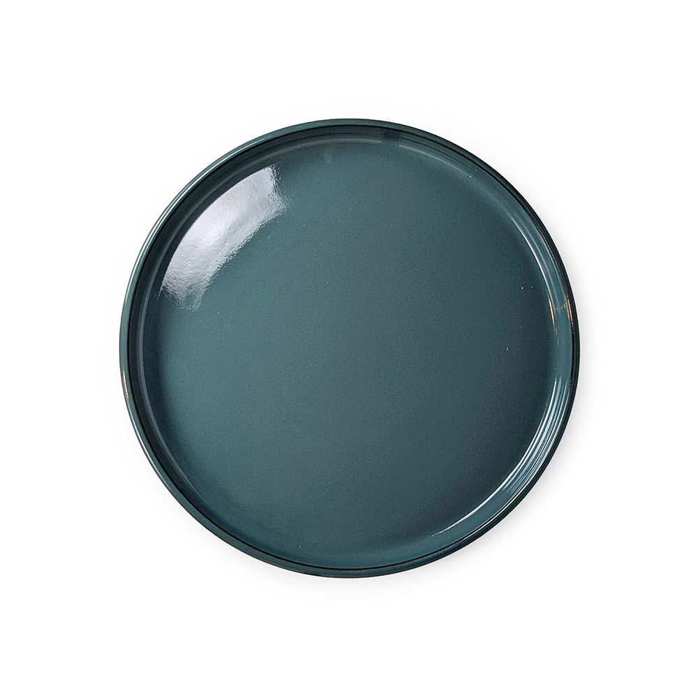 Dark Teal Deep Dinner Plate 26cm