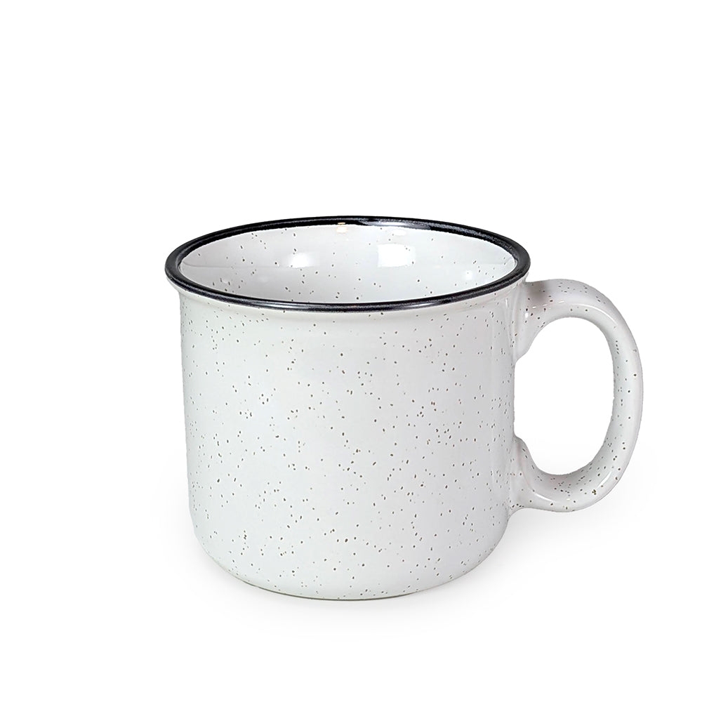 Ceramic Enamel Mug White