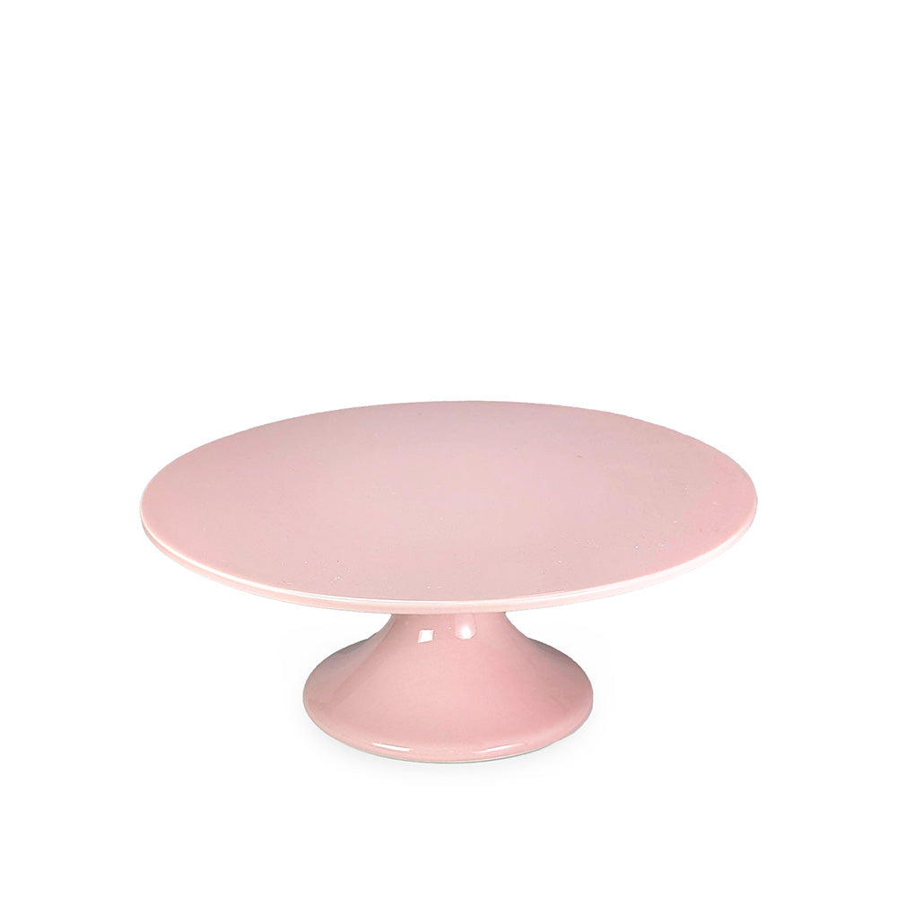 Ceramic Cake Stand Pink 25cm