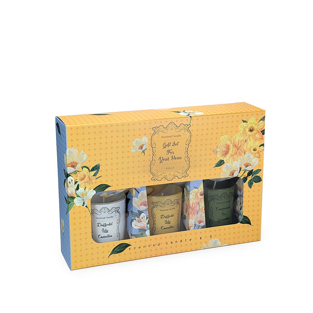 Scented Candle Gift Set 3pcs