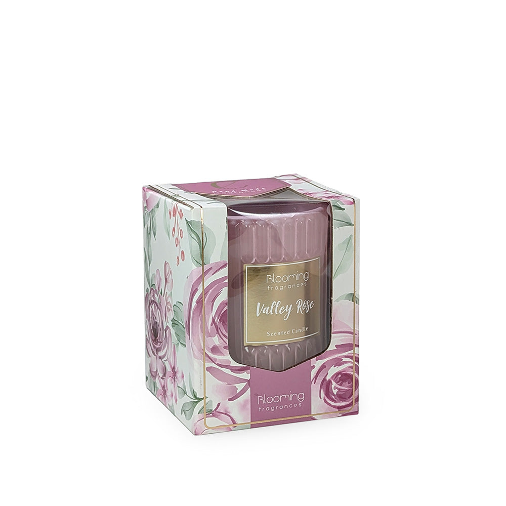 Ceramic Scented Candle - Rose