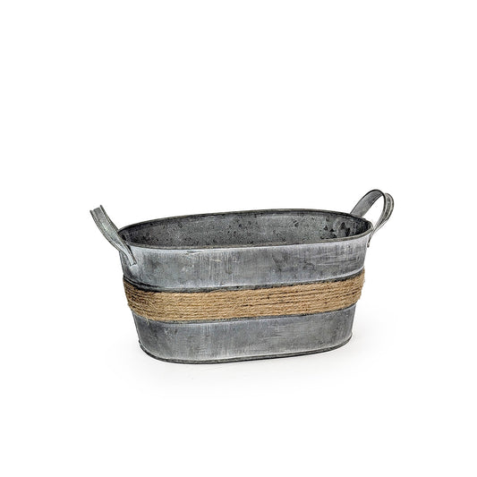 Rustic Tin Bucket Medium