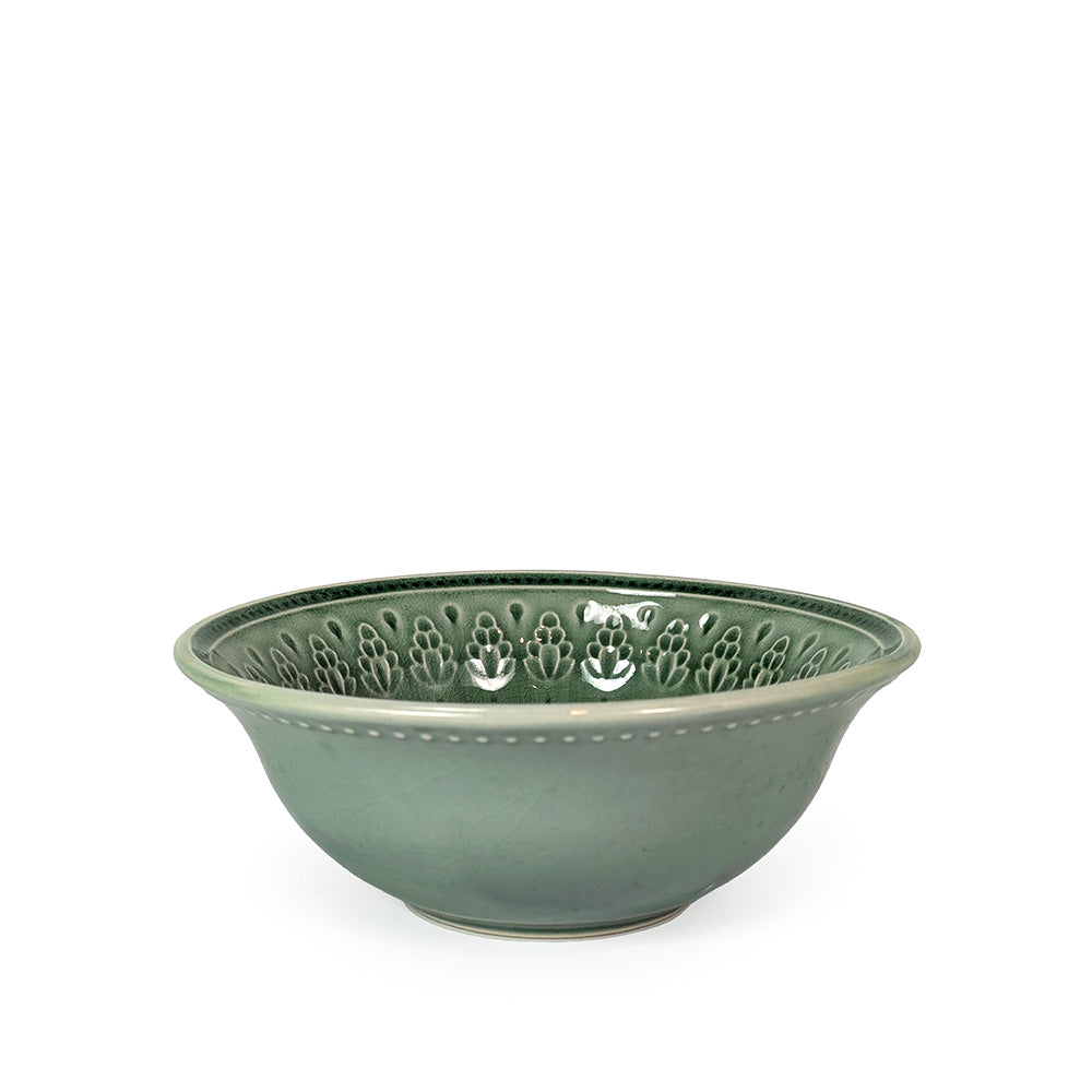 Verdant Bowl Green 18 cm