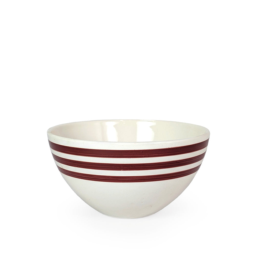 Bowl Red Stripes 16 cm