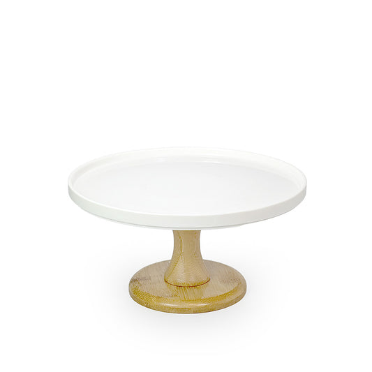 Wood Base Cake Stand 24cm