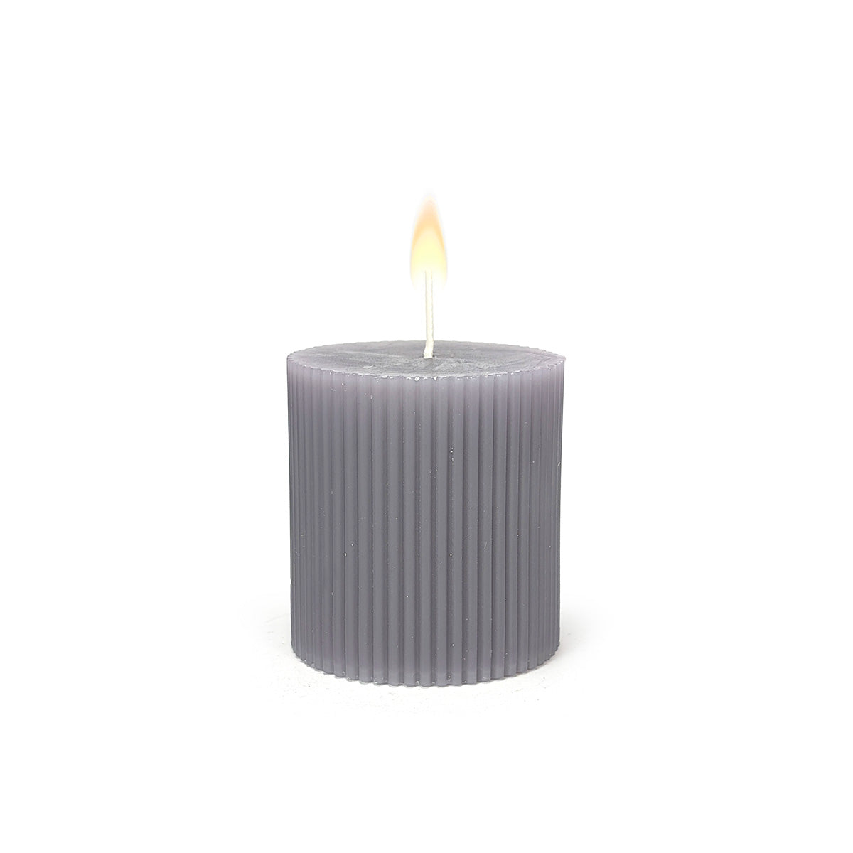 Pillar Candle Dark Purple