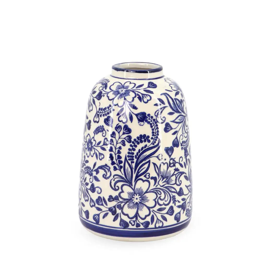Ceramic China Blue Vase 20cm