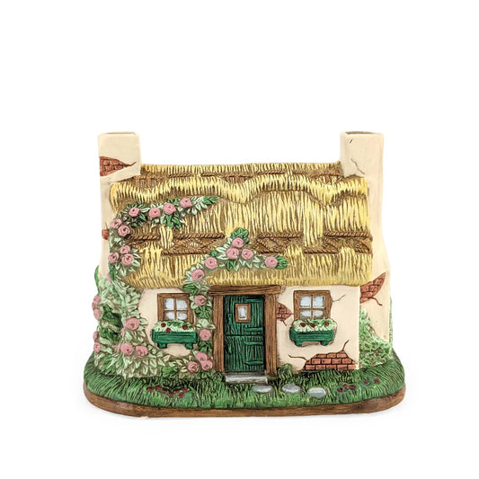 Ceramic Musical Cottage Music Box