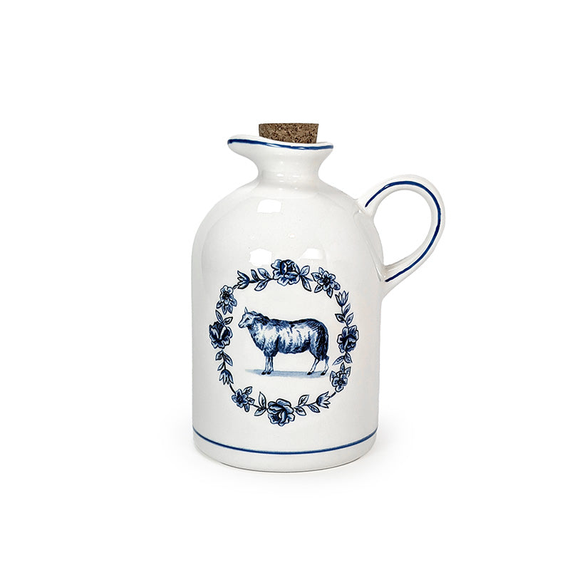 Farmhouse Oil Jug Sheep