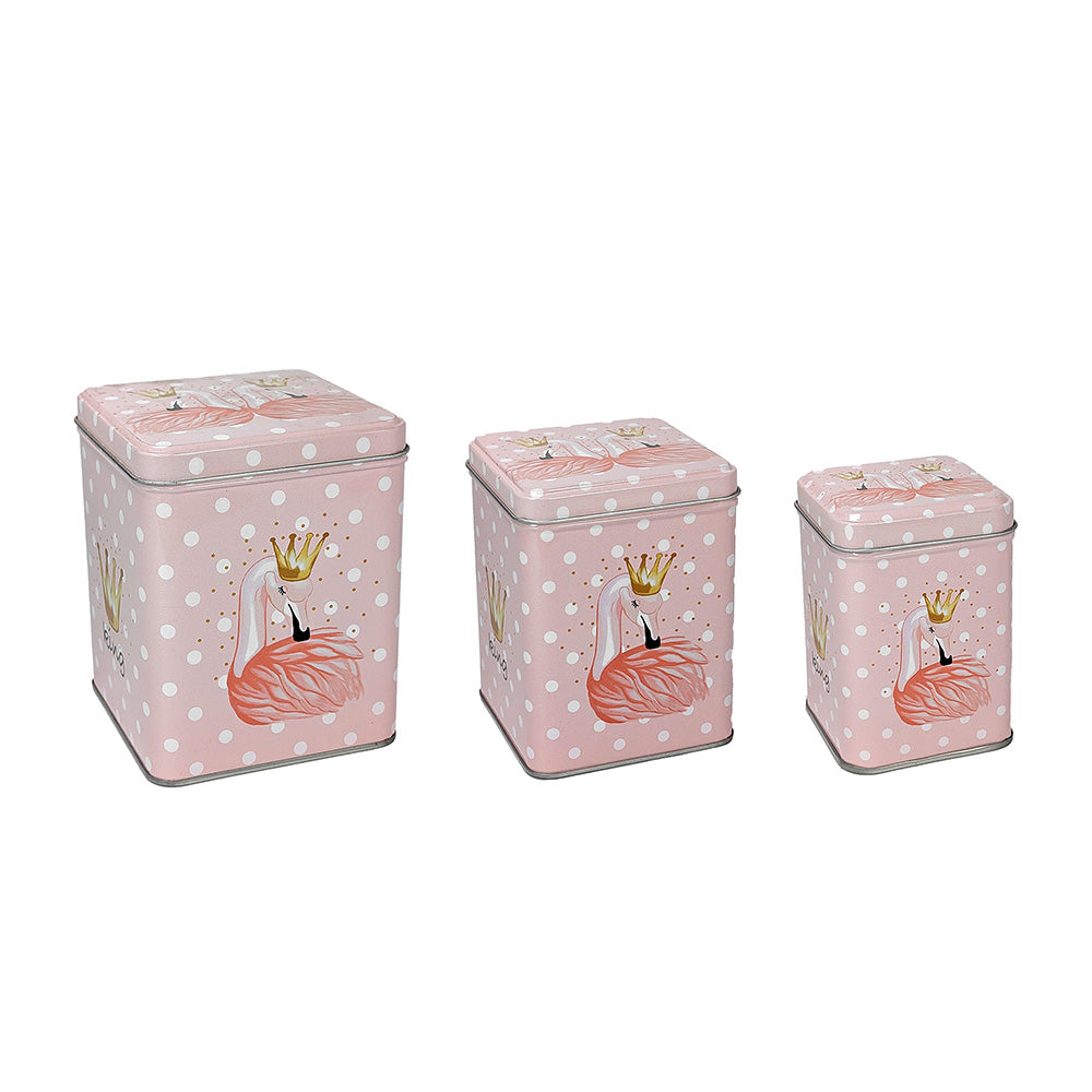 Tin Boxes Flamingo