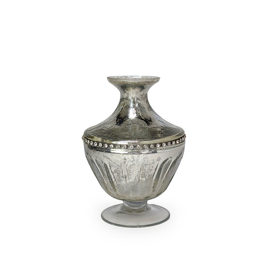 Glass Vase Antique Effect