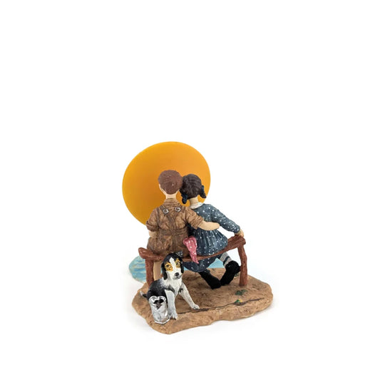 Vintage Figure "Puppy Love"