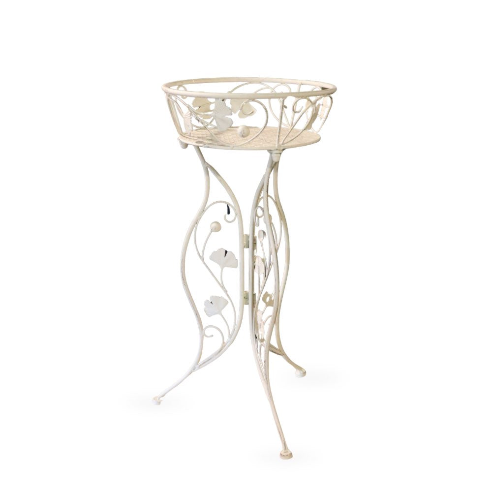 Metal Plant Holder White