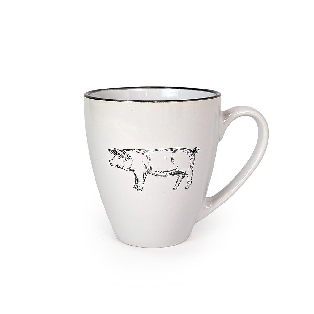 Ceramic Mug Pig