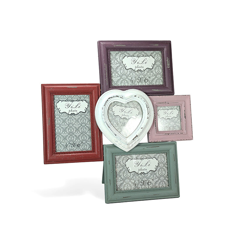 Photo Frame Multi Color 5P