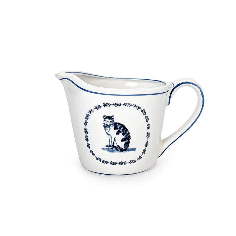 Farmhouse Ceramic Pitcher Cat