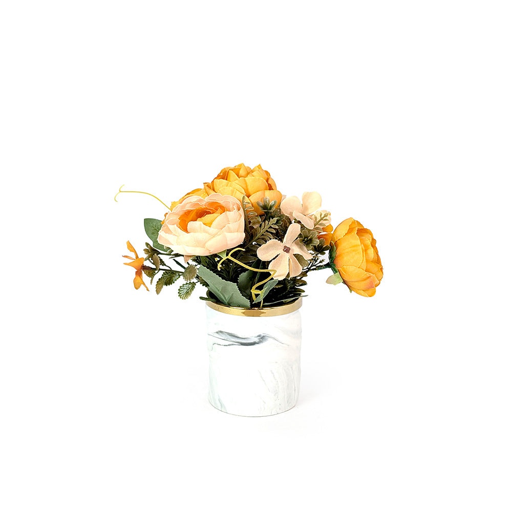 Artificial Flower in Ceramic Pot