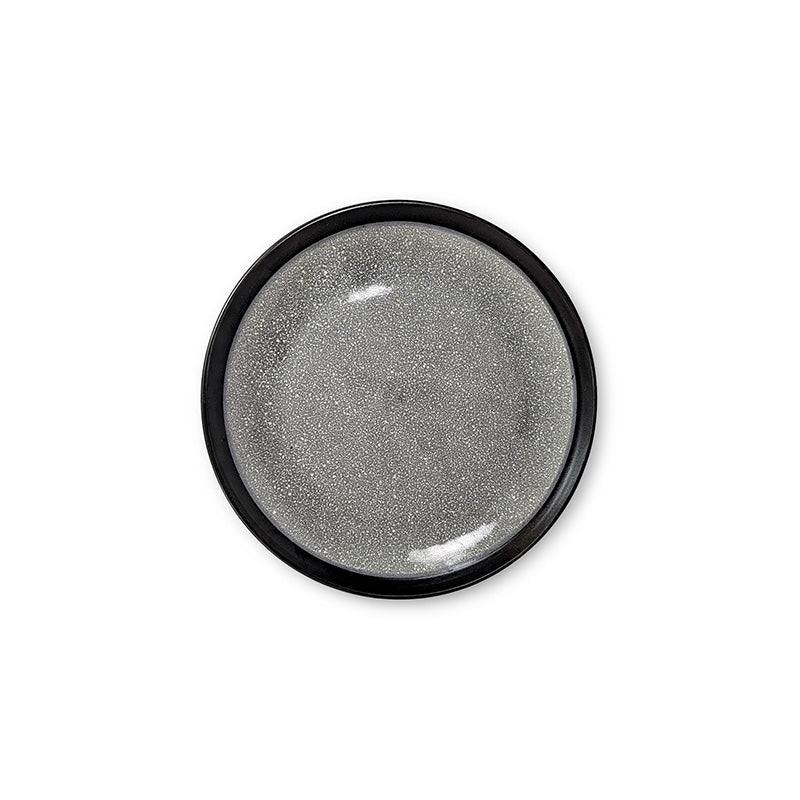 Ash Gray Dessert Plate 21 cm