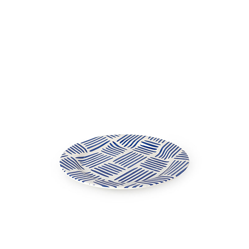 Dash Blue Dessert Plate 21 cm
