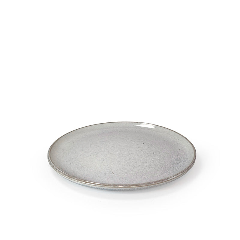 Gray Ceramic Salad Plate 21 cm