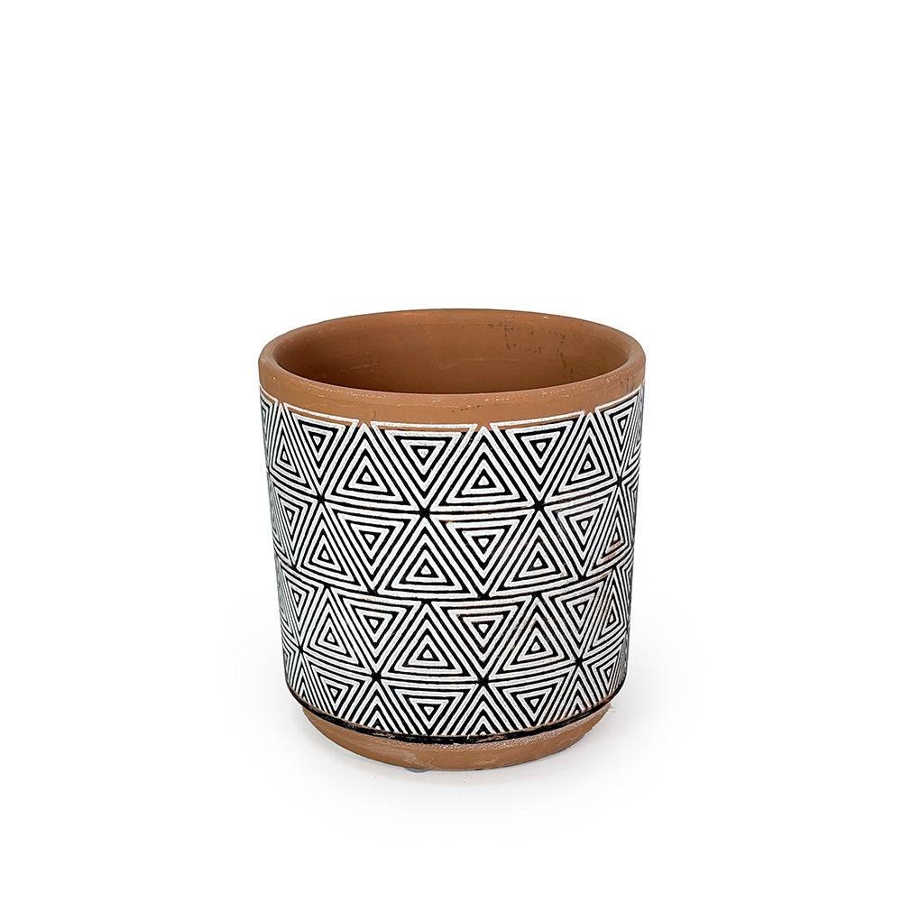 Terracotta Triangle Planter Large