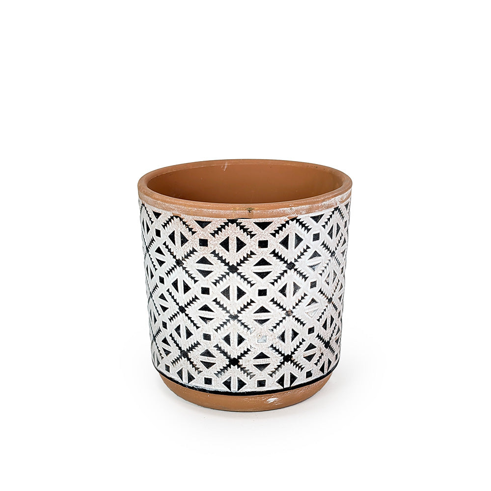 Terracotta Tribal Planter Large