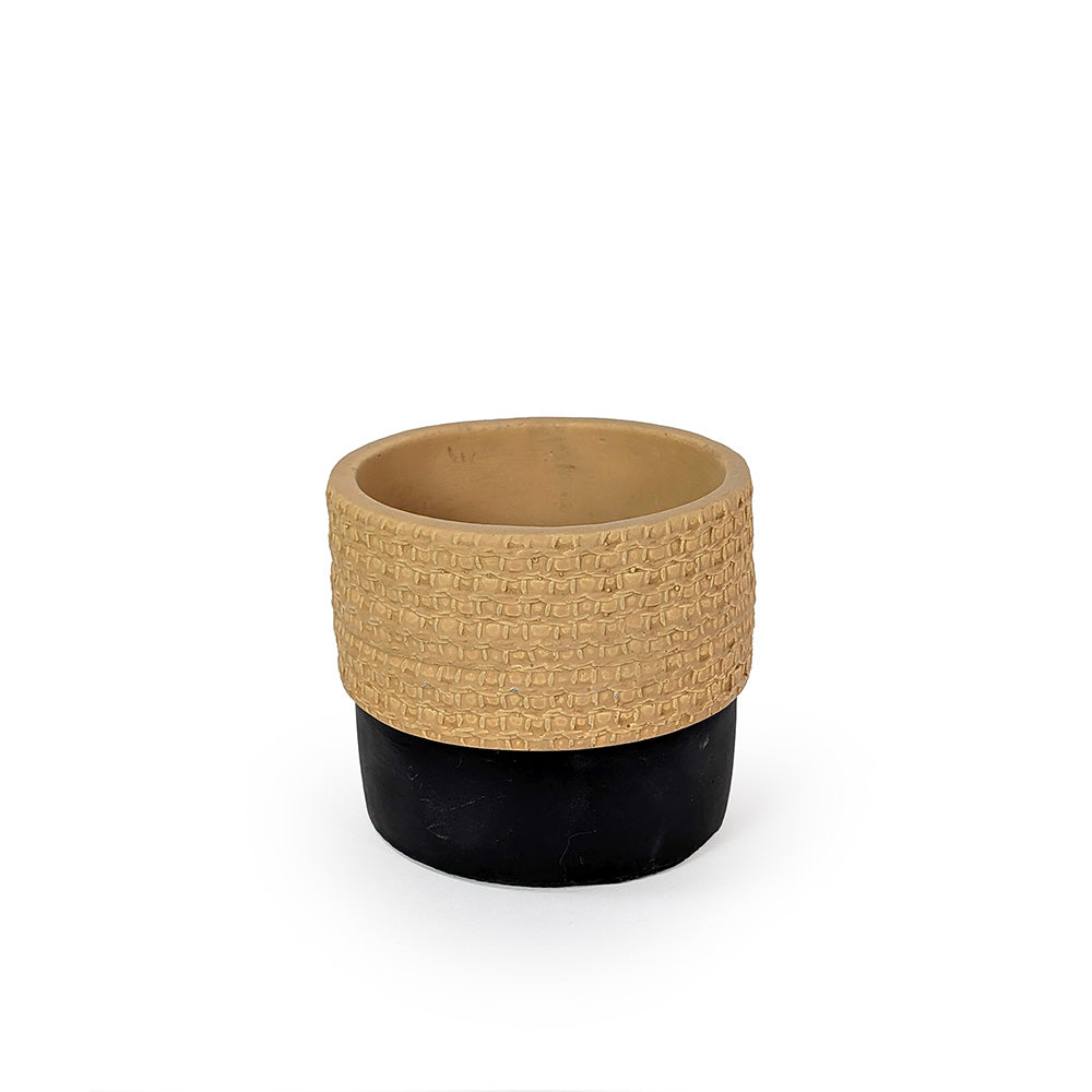 Concrete Planter Black