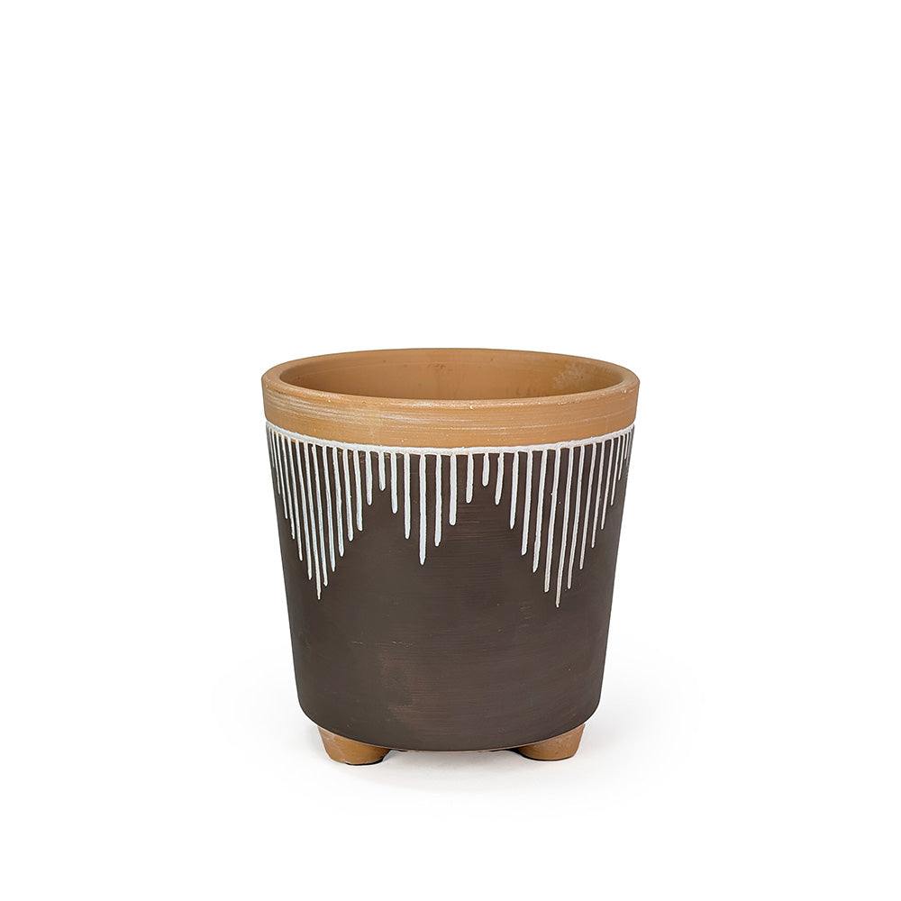 Terracotta Planter w/ Feet Large