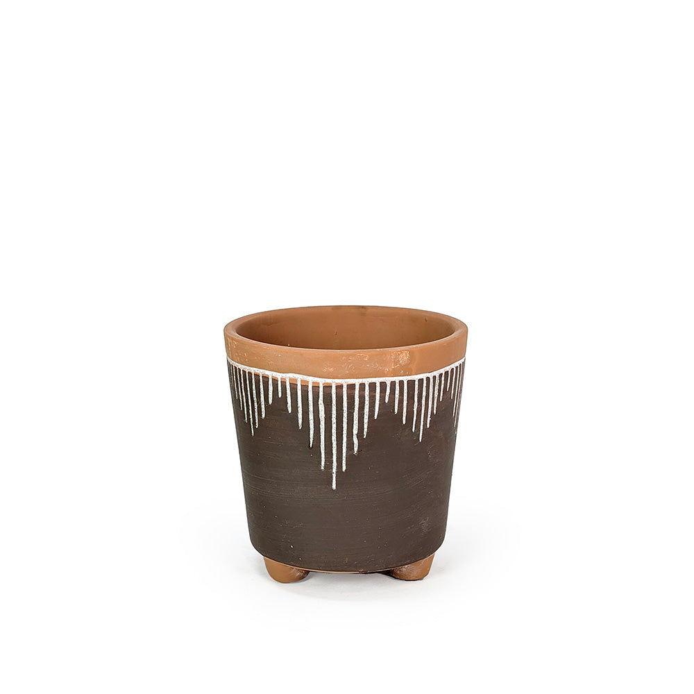 Terracotta Planter w/ Feet Small