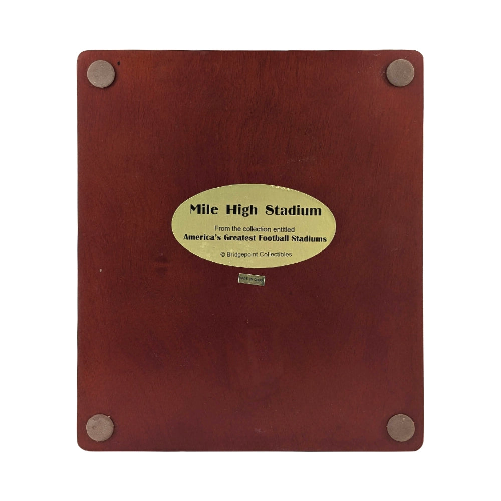 Mile High Stadium Resin Replica