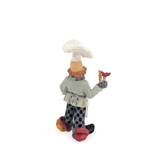Resin Doll Chef w/ Meat 17cm