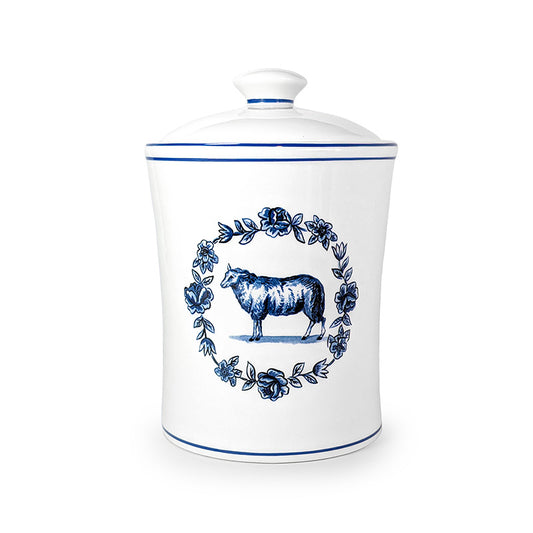 Farmhouse Ceramic Jar Lamb