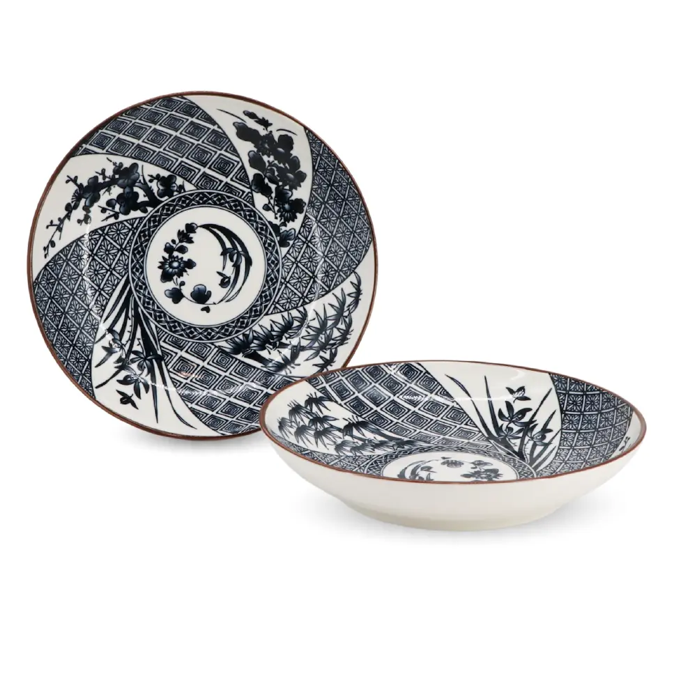 Japanese 2pcs Dish Set 20cm