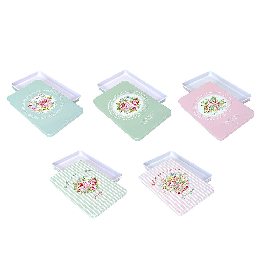 Mini Sliding Tin Boxes Bouquet