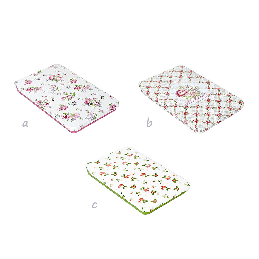 Mini Sliding Tin Boxes Floral