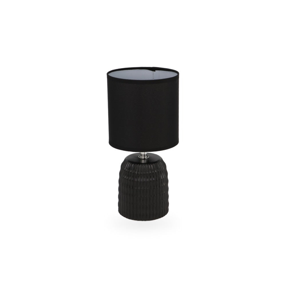 Sandstone Desk Lamp Black 27cm