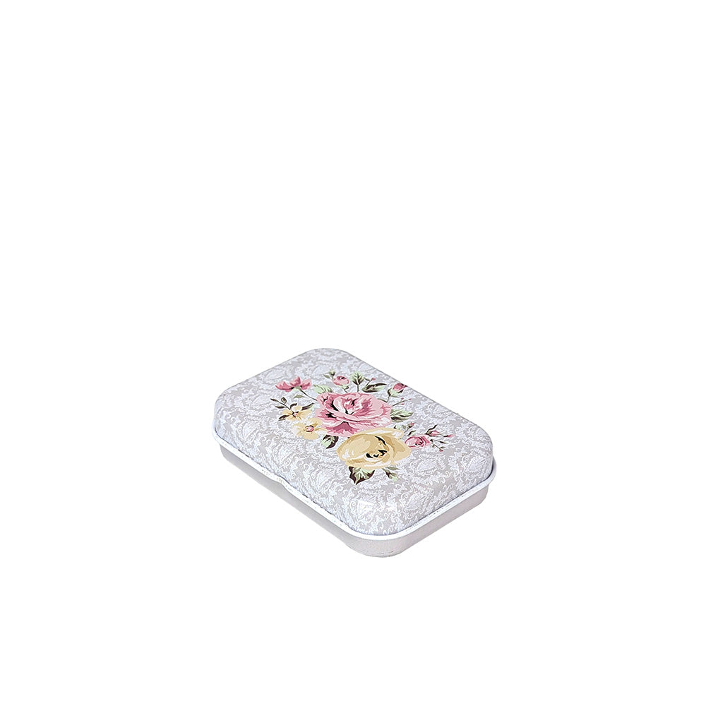 Mini Tin Boxes Vintage Floral