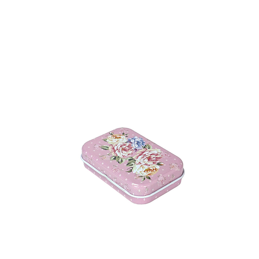 Mini Tin Boxes Vintage Floral