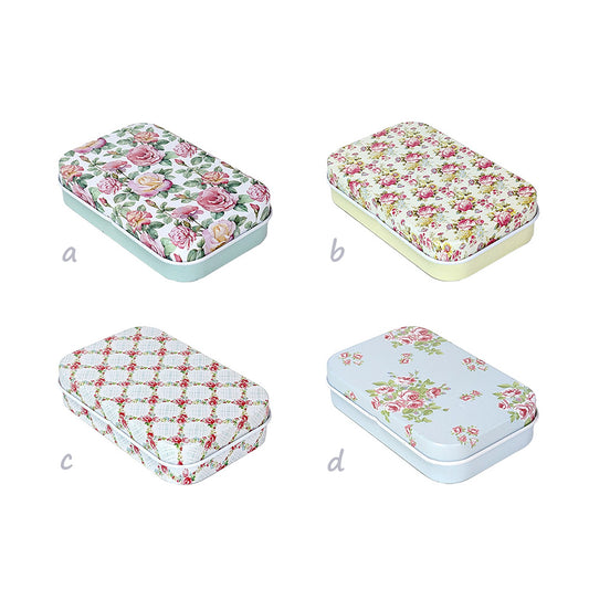 Mini Tin Boxes Floral