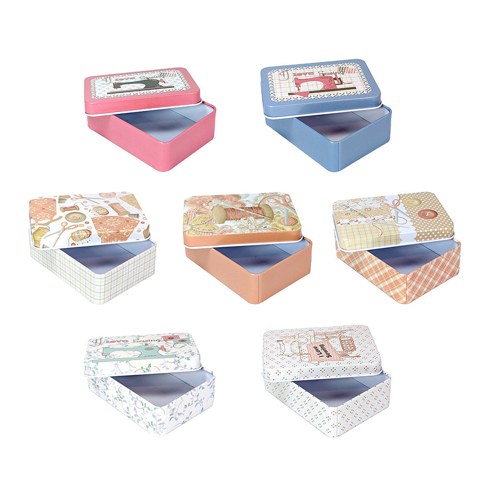 Mini Tin Boxes Sewing