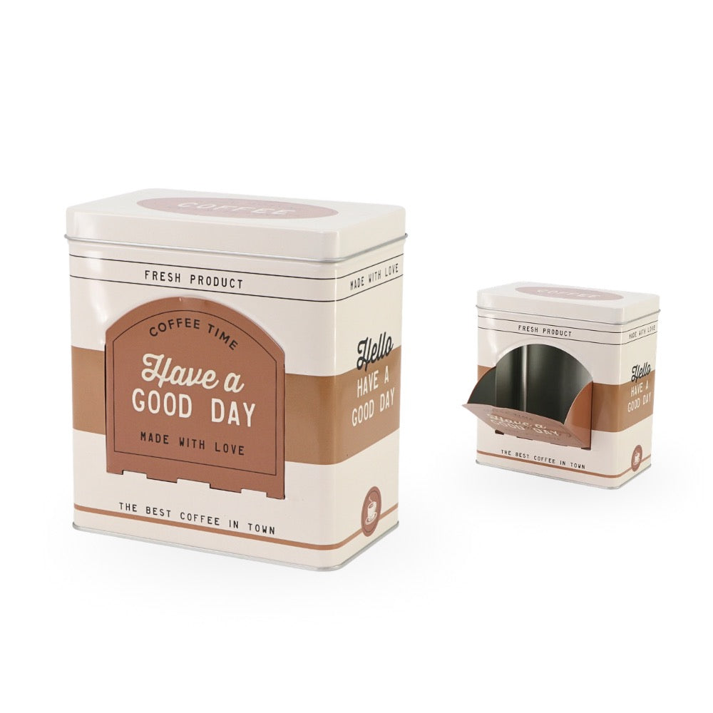 Tin Coffee Box