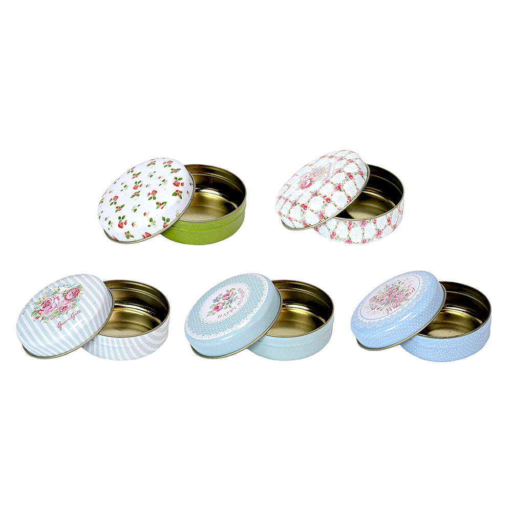 Mini Round Tin Boxes