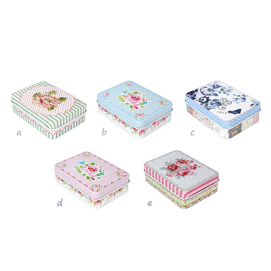 Mini Tin Boxes Floral