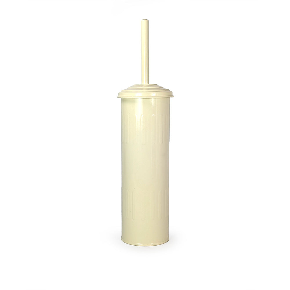 Enamel Toilet Brush Beige