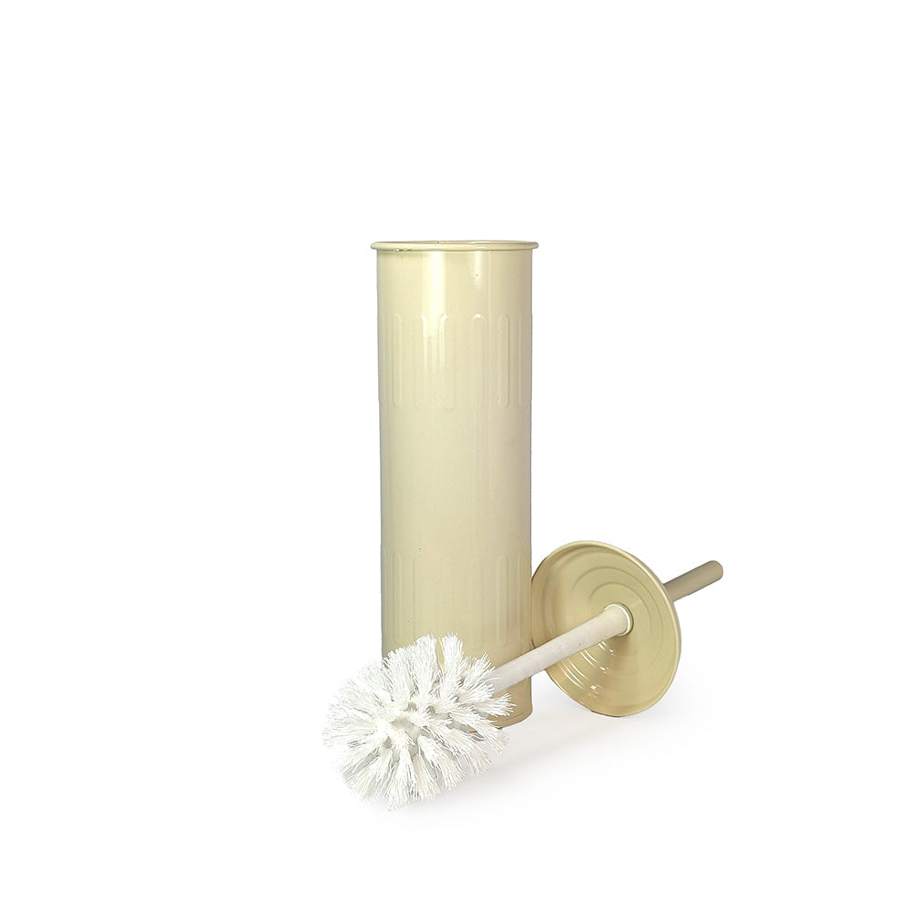 Enamel Toilet Brush Beige